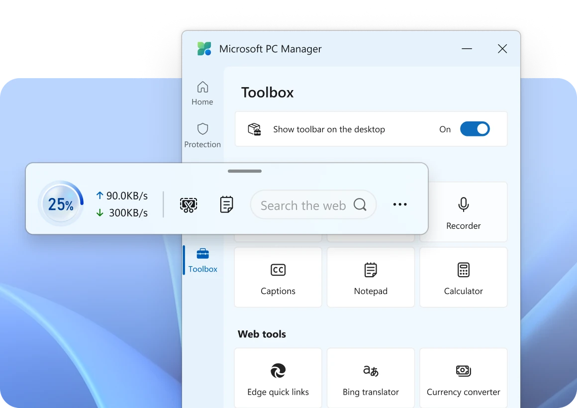 Toolbox & Mini toolbar